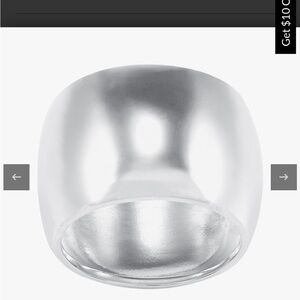 Silpada Polished Silver Band Ring